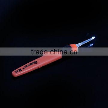 High Quality E3.5mm 15.6x1.6cm Crochet Hook with Led light