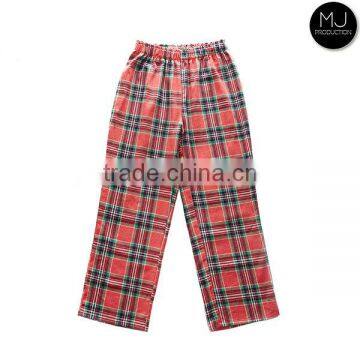 Wholesale Flannel Plaid Cotton Christmas Pajamas Women photo-4