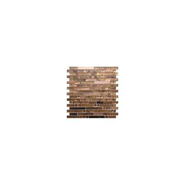 Brown Glass Mosaic Decoration-Wall Brick Tile