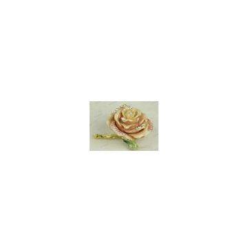 Rose shaped Jewelry box