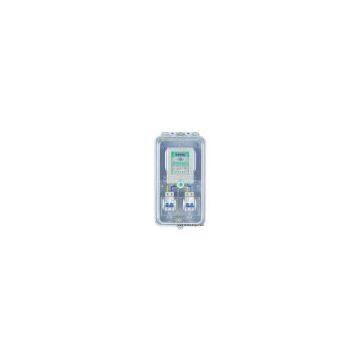 Plastic transparent electric meter box