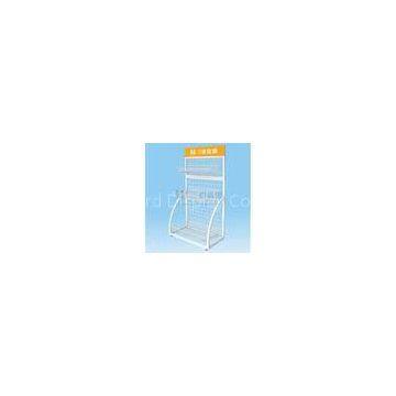 Electroplated Steel Back Nets Exhibit Display Stands for Grocery Store