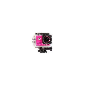 Pink 1.5 Inch WIFI Full HD 1080P Underwater Sports Camera / DV Drift Action Cameras