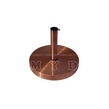 30kgs Steel Copper plating cover umbrella base