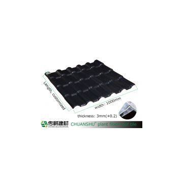 plant fiber roof tile