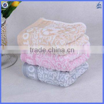 80% bamboo+20% cotton yarn dyed bamboo hand towel sale