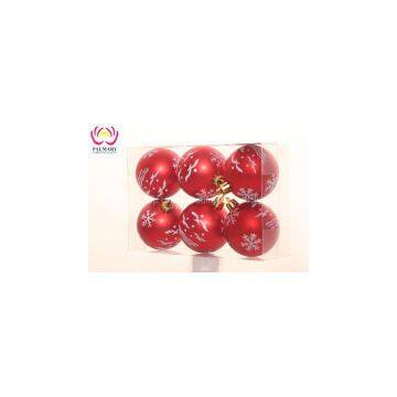 Hot Sell New Decoration Matte Painted Christmas Ball photo-3