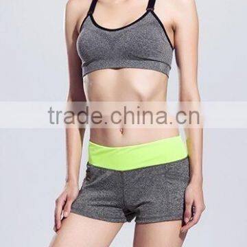 Enthusiastic Sexy Girl 95% cotton 5% spandex soft comfortable blank board shorts wholesale sweat shorts