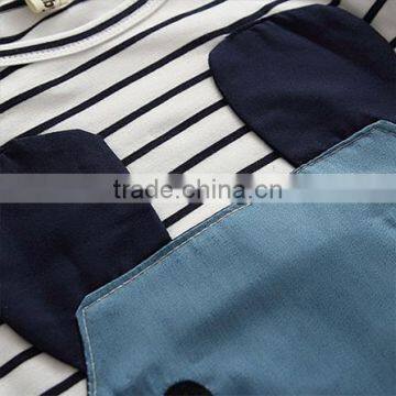 Toddler Cute Rompers Print Wholesale Children's Boutique Clothing Frocks Designs 2016 photo-3