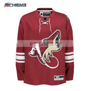 unisex hot sale high quality design packers ice hockey jersey