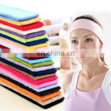 Wholesale Cheap Fashion Custom Toweling Sport Yoga Headbands