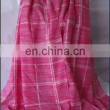 Hot Sale Luxury plaid cashmere shawl direct from factory