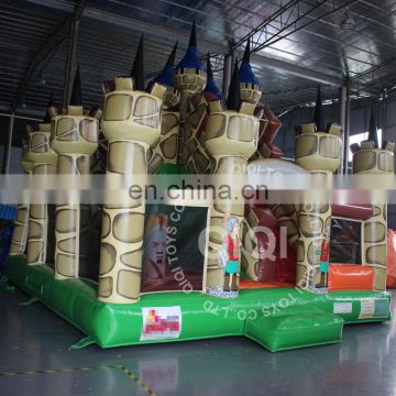 Inflatable Jumping Castle Kids Inflatable Playground Princess Inflatable Fun City for Sale