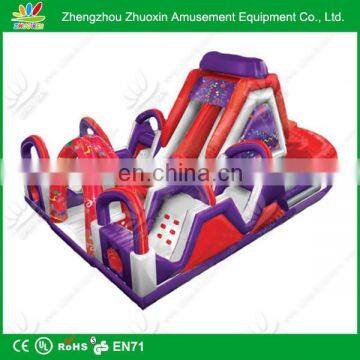 HOT Sale adults inflatable obstacle games for commercial rental