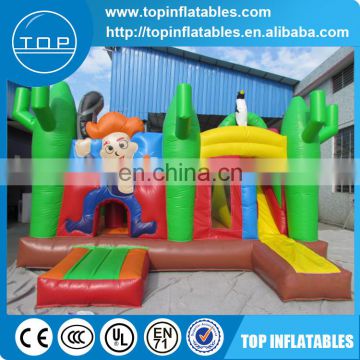 2017 Giant inflatable combo, inflatable jumping bouncer for sale