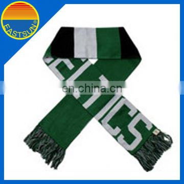 advertising fan embroidered polyester scarf