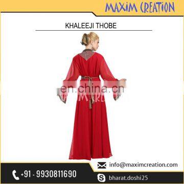 Saudi Arabian Style Dubai Khaleeji Kaftan With Uniquely Sleeve Design photo-4