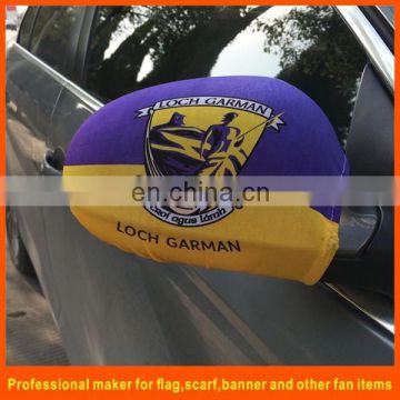 Sports teams logo car mirror flag