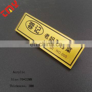 Cheap Custom Pvc Name Badge Magnet, Blank Plastic Magnetic Name Badge For Staff photo-2