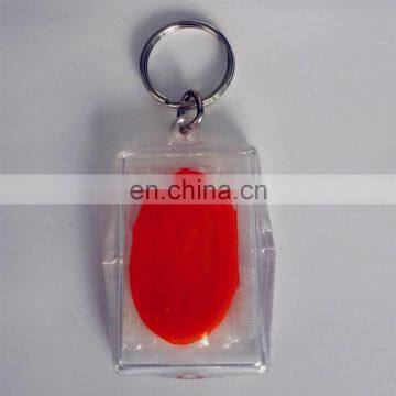 Strange Promotion Plastic Key Chain to Hold Condom photo-2