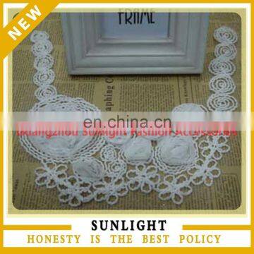 Garment assorries embroidery lace applique