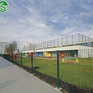 6ft Decorative welded wire mesh panels powder coated Nylofor 3D Fence