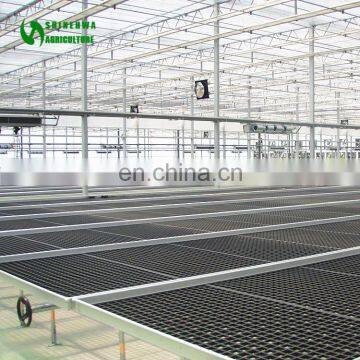 Agricultural Greenhouse Potted Plant Table For Rooling Benches
