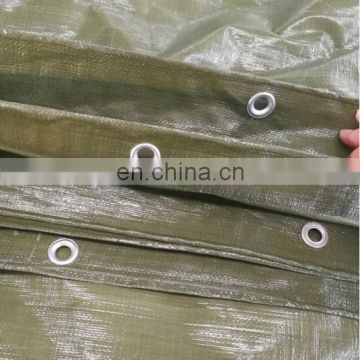 army green pe material canvas tarpaulin