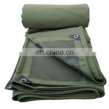 Waterproof Organic Silicon Coated Canvas Tarpaulin photo-3