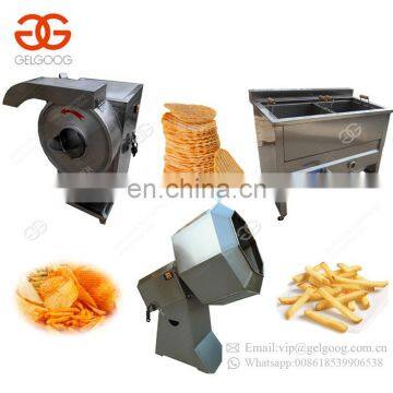 Small Scale French Fries Making Machine Potato Chips Line Price photo-3