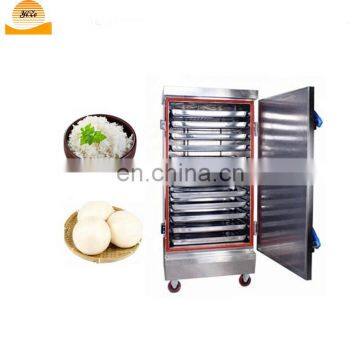 Electric steamed bun rice steamer cabinet Rice steaming cart