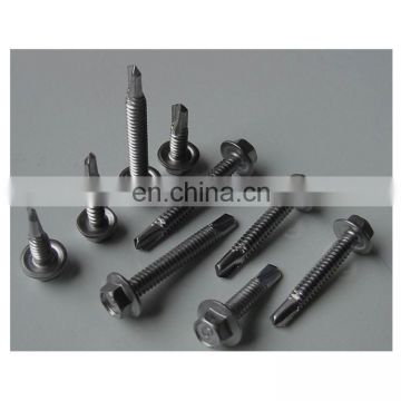 Stainless steel thread Cross drill tail screw