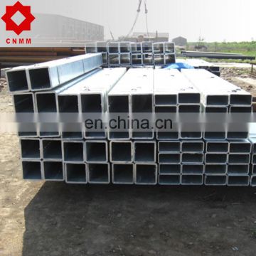 weight of gi hot dip galvanized square steel ms hollow section rectangular pipe