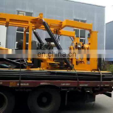 rock drilling equipment water well drill rig with air compressor