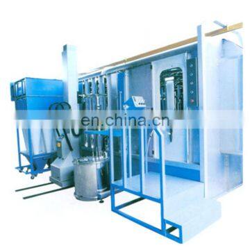 Automatic powder coating booth for aluminium profiles 48.1