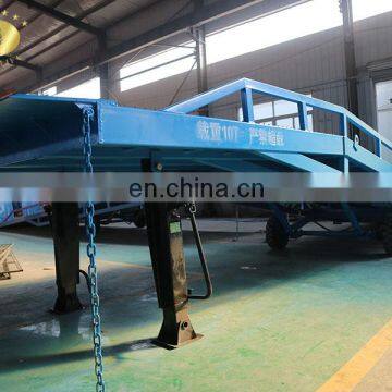 7LYQ Shandong SevenLift Hydraulic Used Container Loading Trailer Double Truck Ramp