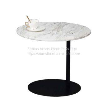 Modern living room leisure marble top small coffee table