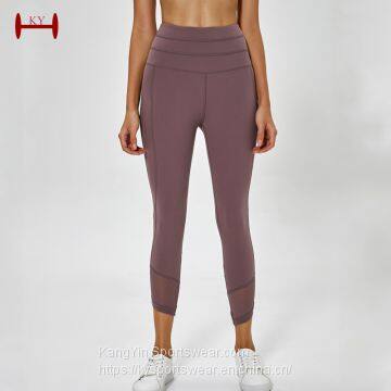 Wholesale Workout Leggings Nylon Lycra Workout Clothing Manufacturer