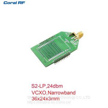 S2-LP Narrowband PA RF Module, 868Mhz, 915Mhz, SPI, Plug-in，24dbm photo-2
