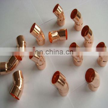 Degree 45 Copper Elbow of Pipe Fitting