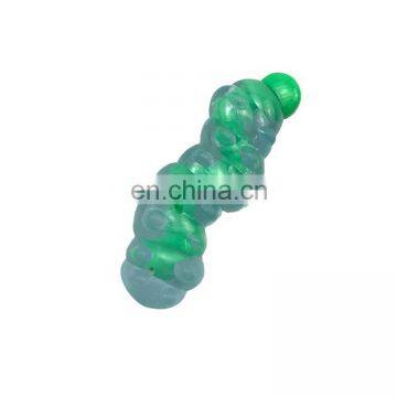 Semi-transparent color pet chew toys for medium dogs ,dog chew toys teething clean toy