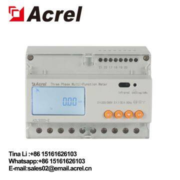 Acrel ADL3000-E three phase Din rail RS485 modbus electric meter