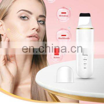 Skin Scrubber Facial Ultrasonic Peeling Beauty Machine With Private Logo 50 Pieces photo-3