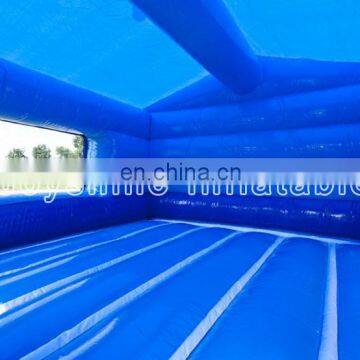 Cheap Inflatable Blue Dolphin Bounce Jumper Air Bouncing Castles House For Sale photo-5