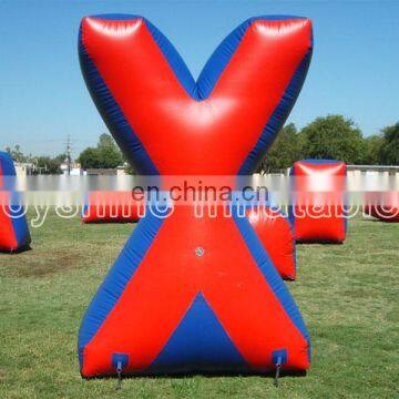 2019 Popular Gun Shooting Game Archery Laser Tag Sports Mini Win Bunker PVC Inflatable Paintball Bunkers