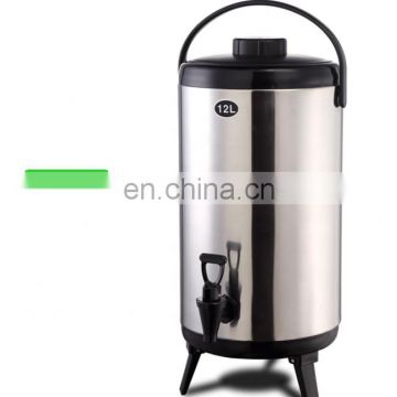 Hot cold insulation Milk tea coffee juice bucket Barrals thermos dispenser for home restaurant hotel