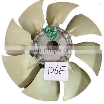 Hot Sells Excavator EC210 EC210B D6E Engine Fan Blade For Parts 14579495 14603988