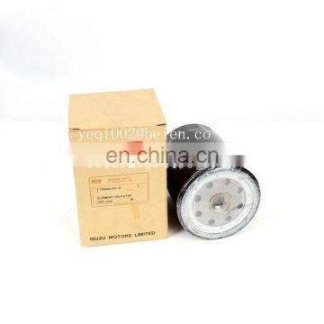 Hot selling 6BG1 Engine 1-13240161-2 Oil Filter for Construction Machinery Excavator