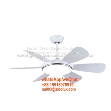 42 inch Industrial remote ceiling fan with LED light