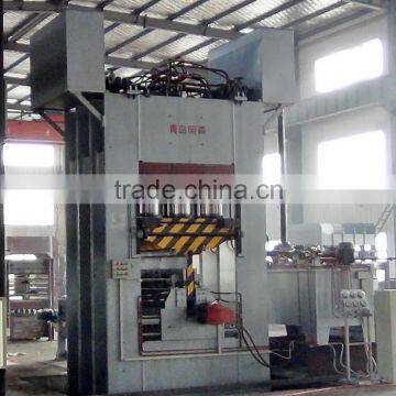 Strand Woven Bamboo Board hydraulic press